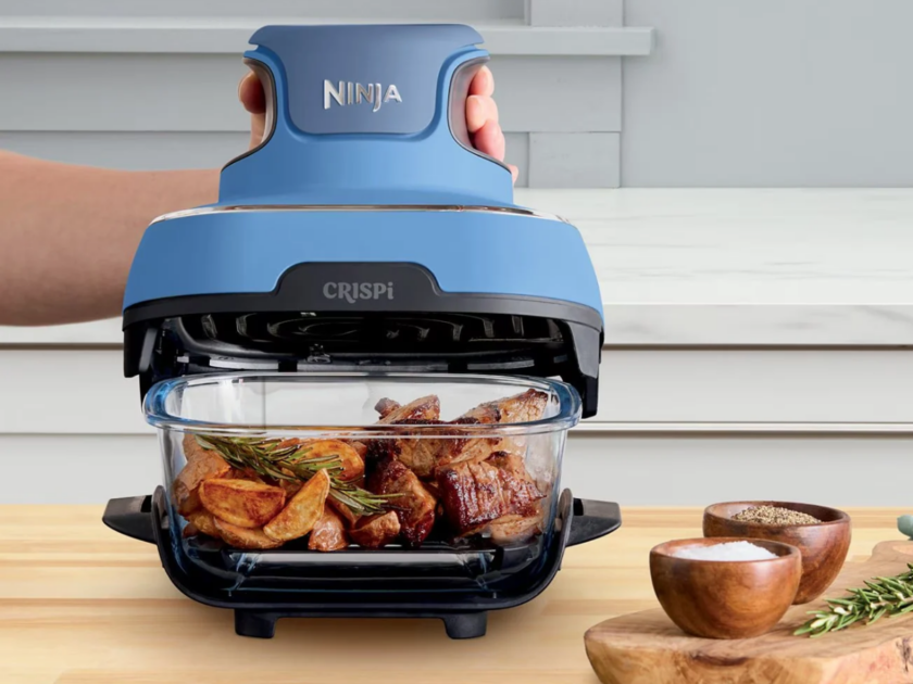 Ninja Crispi 5-in-1 Glass Air Fryer w/ 3 Containers As Low As $134.xx (Reg $220)