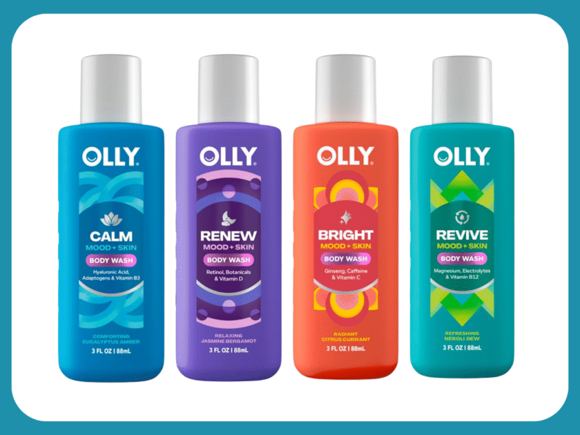 OLLY 4-Count Body Wash Minis Only $4.xx on Amazon (Reg $8)