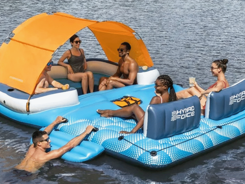 Hydro Force Tropical Breeze 6-Person Inflatable Party Island Only $114 (Reg. $250)