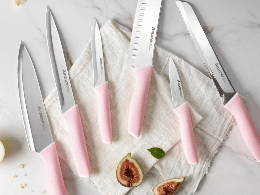 Astercook 15pc Pink Knife Set Only $39.xx on Amazon (Reg. $52)