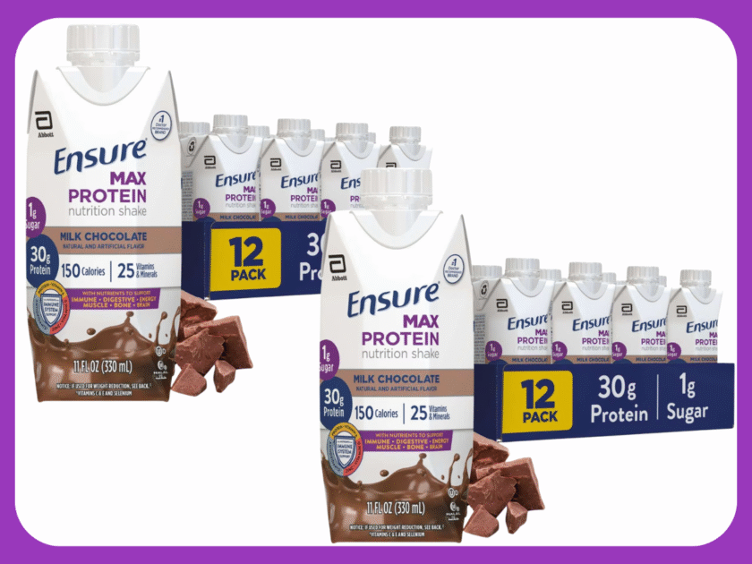 TWO Ensure Max Protein Shake 12-Packs Only $27.xx After Walmart Cash (Reg. $56)