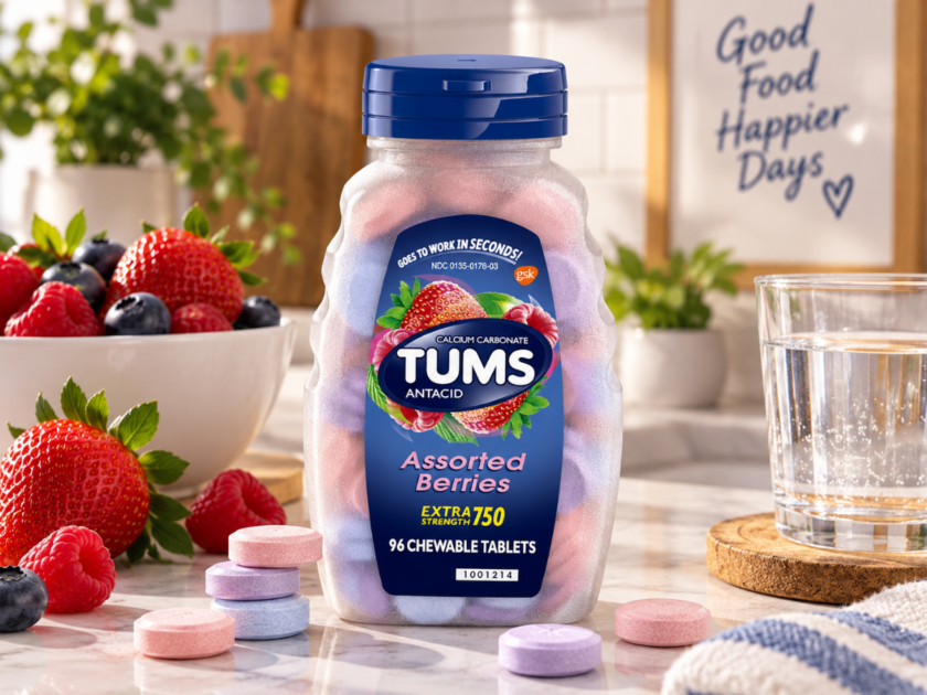 TUMS Extra Strength Assorted Berries Antacid Tablets Only $3.xx on Amazon (Reg $6)
