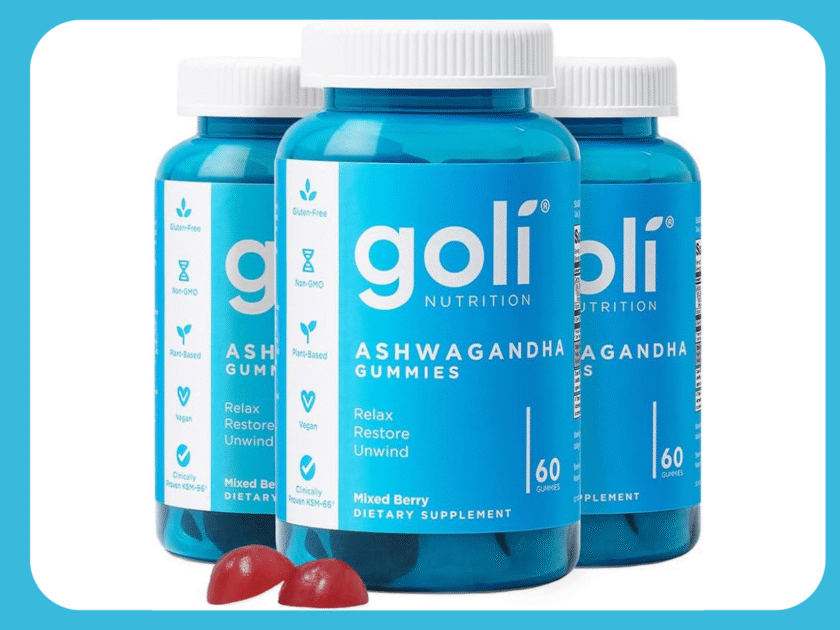 Goli Ashwagandha & Vitamin D Gummy 180ct Only $14.xx on Amazon (Reg $45)