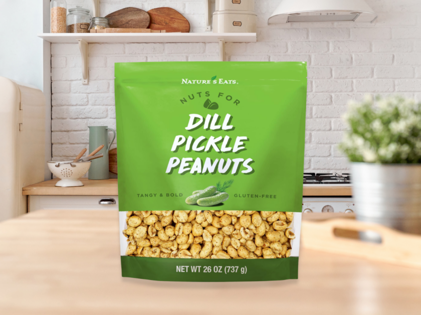 Nature’s Eats Dill Pickle Peanuts 26 Oz Only $4.xx On Amazon (Reg $9)