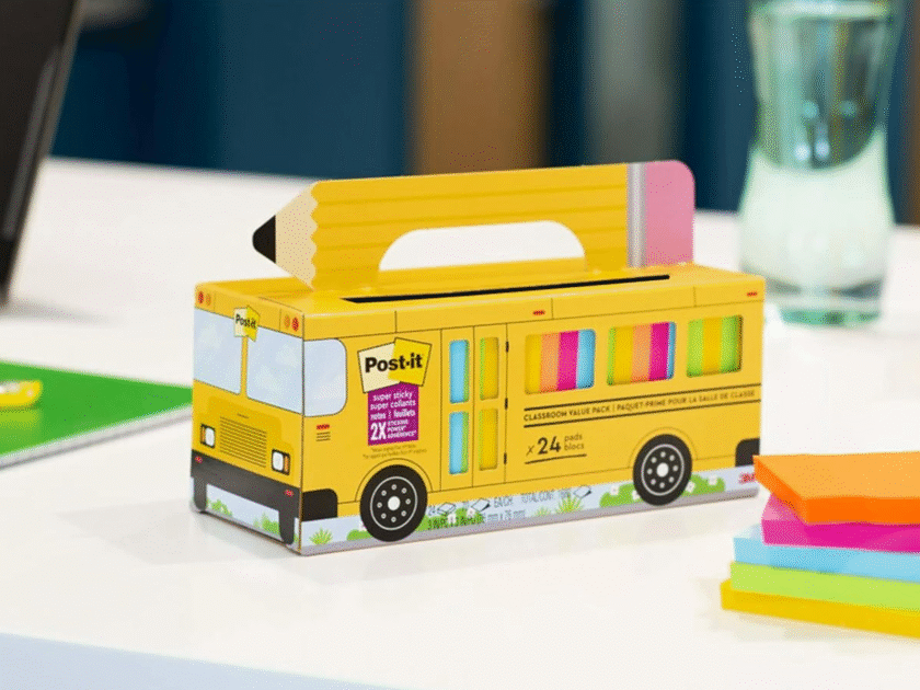 Post-it Super Sticky Notes Bus Only $9.xx Each on Amazon | Great Teacher Gift!