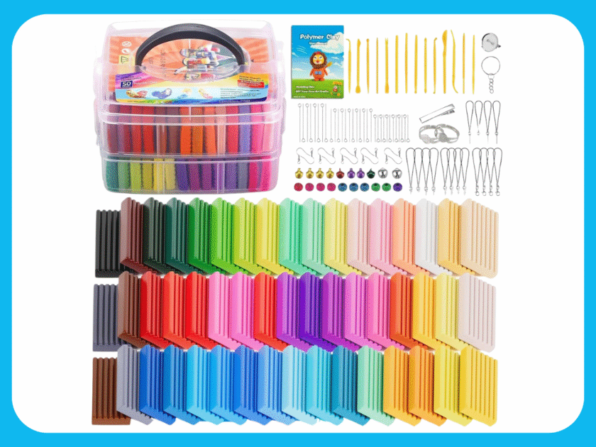 CiaraQ Polymer Clay Starter Kit Only $8.xx on Amazon (Reg. $20)