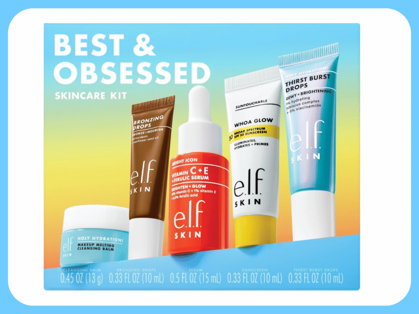 e.l.f. SKIN Best & Obsessed Skincare Kit Only $15.xx on Amazon (Reg $25)