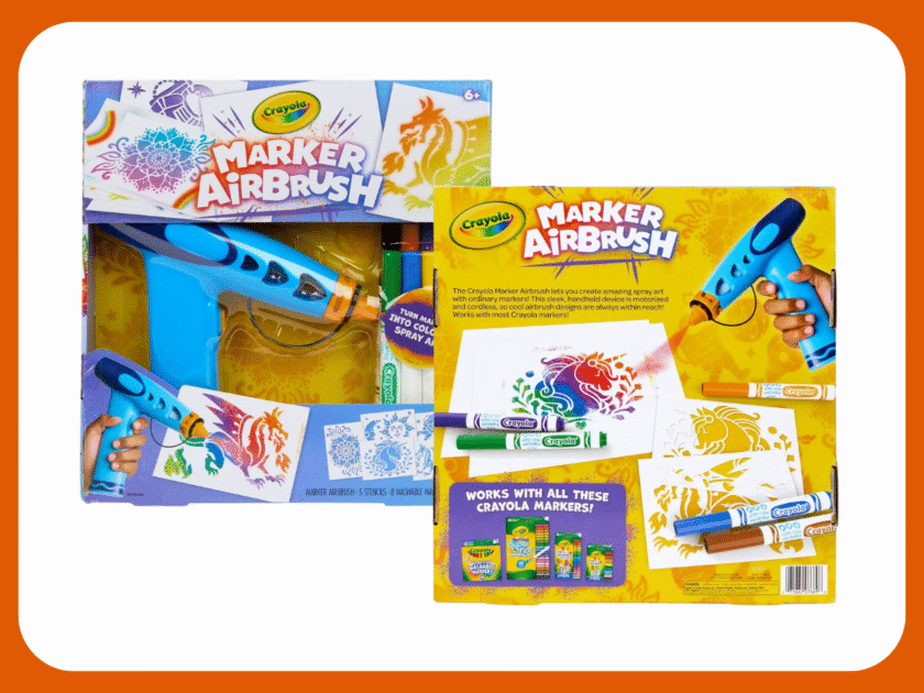 Crayola Marker Airbrush Spray Art Kit JUST $15.xx on Amazon (Reg $22)