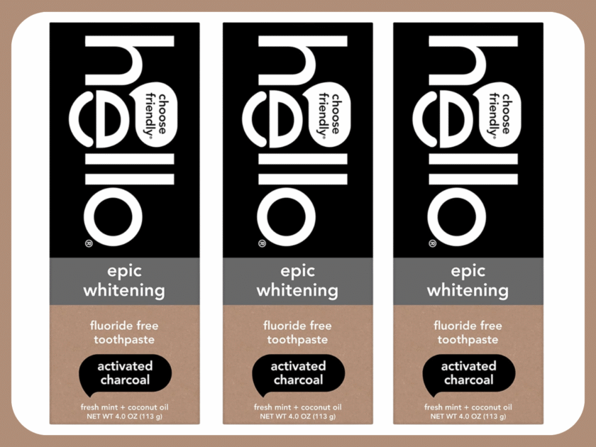 Hello Epic Whitening Charcoal Fluoride Free Toothpaste Only $2.xx on Amazon (Reg $6)