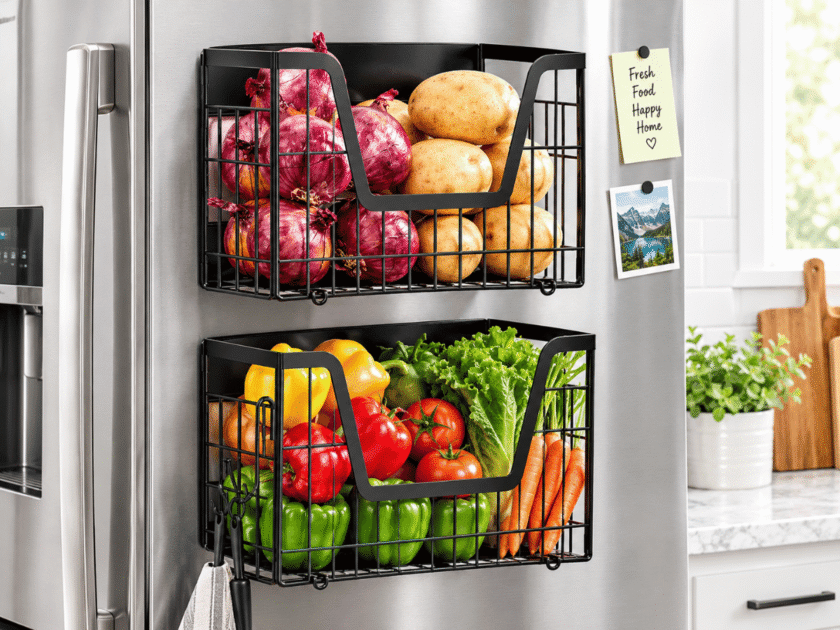 2-Pack Magnetic Fridge Shelf Only $12.xx On Amazon (Reg $42)