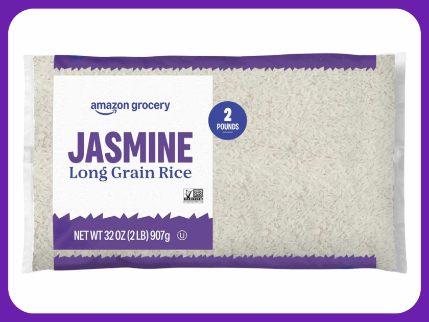 Amazon Grocery Jasmine Long Grain Rice Only $2.xx on Amazon!