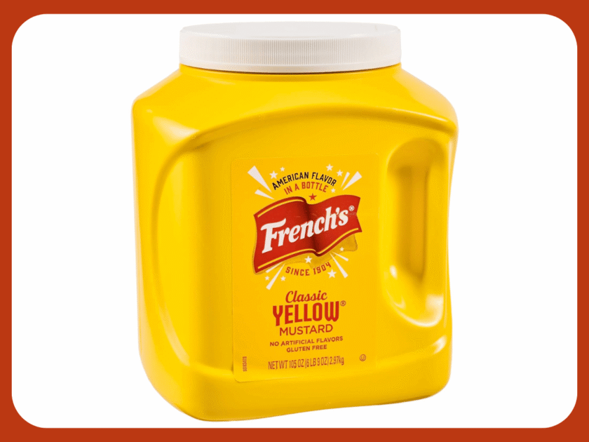 French’s Classic Yellow Mustard 105oz Only $4.xx on Amazon (Reg. $11)