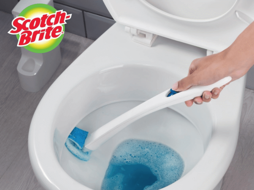 Scotch-Brite Disposable Toilet Scrubber Starter Kit Only $6.xx on Amazon