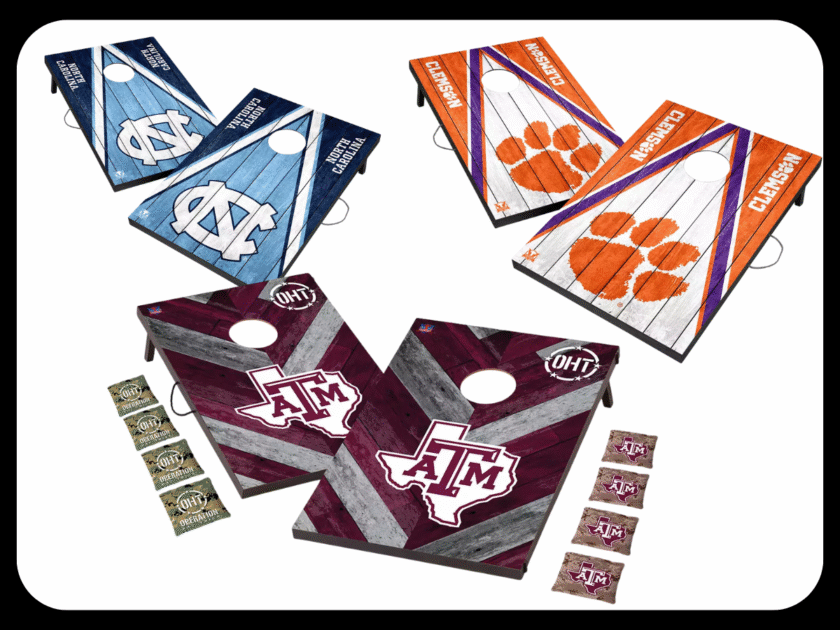 NCAA Cornhole Board Sets from $23.xx at Dick’s Sporting Goods (Reg. $130)