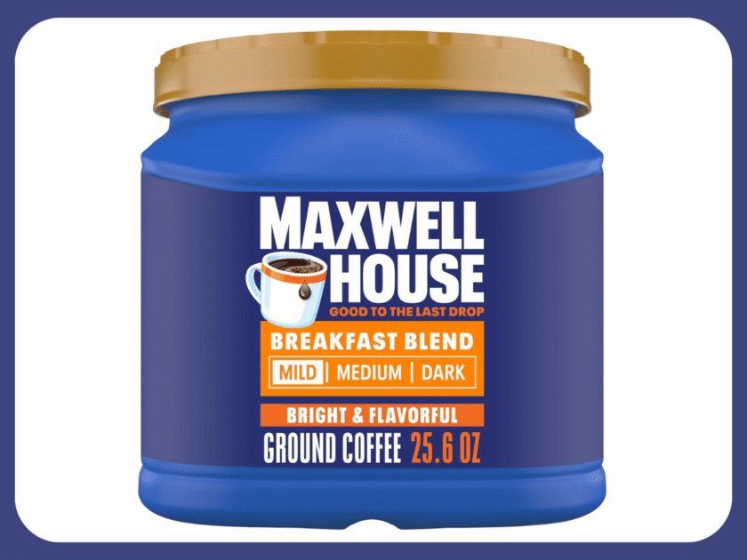 BACK IN STOCK! Maxwell House Breakfast Blend 11oz Just $2.xx on Amazon