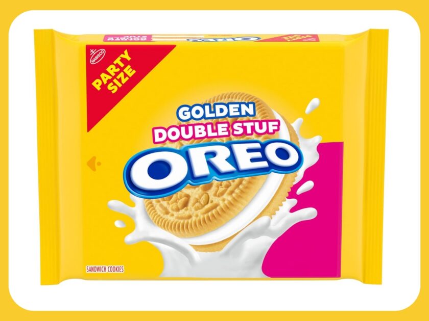 OREO Double Stuf Golden Sandwich Cookies Party Size Just $3.xx on Amazon (Reg. $6)
