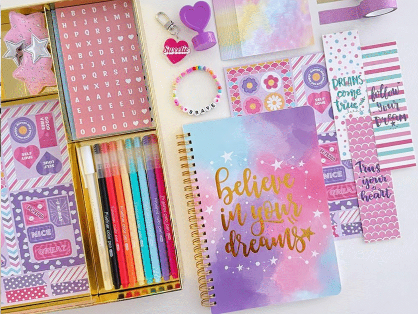 DIY Journal Kit for Girls 26-Pcs Only $9.xx On Amazon (Reg $25)