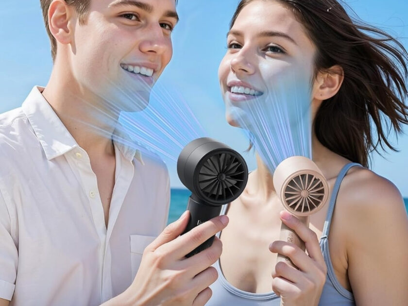 Gaiatop Portable Handheld Turbo Fan Just $5.xx on Amazon (Reg. $10)