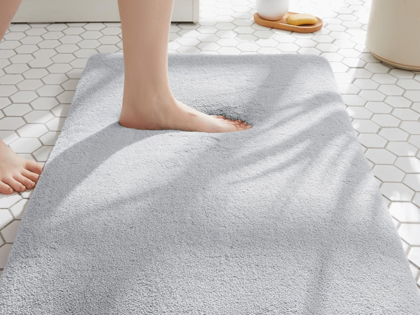 MINIDEAR Memory Foam Bathroom Rugs Only $5.xx on Amazon