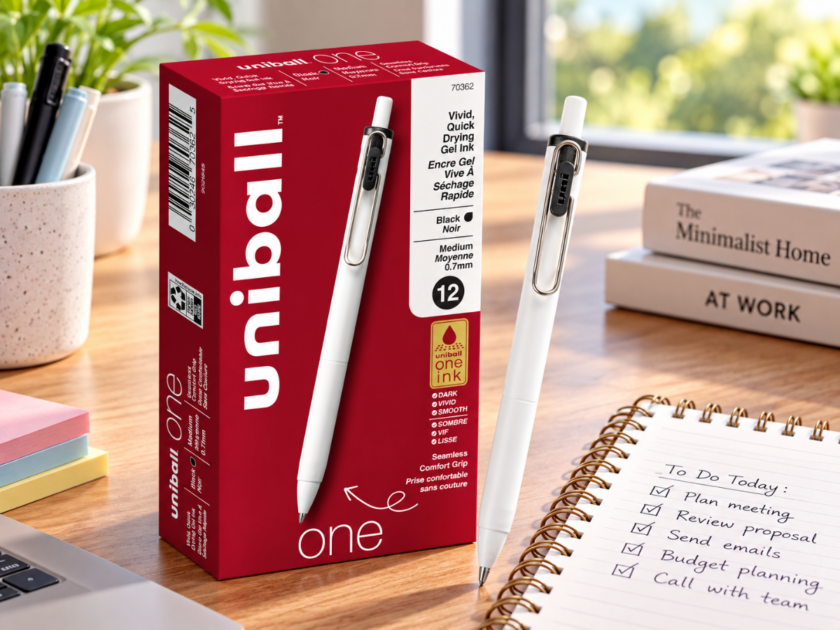 Uniball One Retractable Gel Pens 12-Pack Only $9.xx!