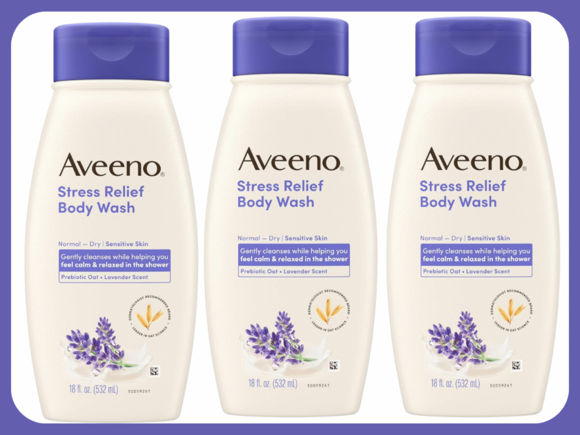 Aveeno Stress Relief Body Wash Only $4.xx on Amazon (Reg $12)