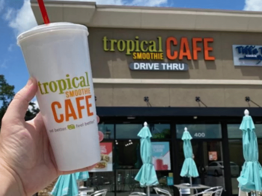 Free 24oz Smoothie with Food Purchase at Tropical Smoothie Cafe