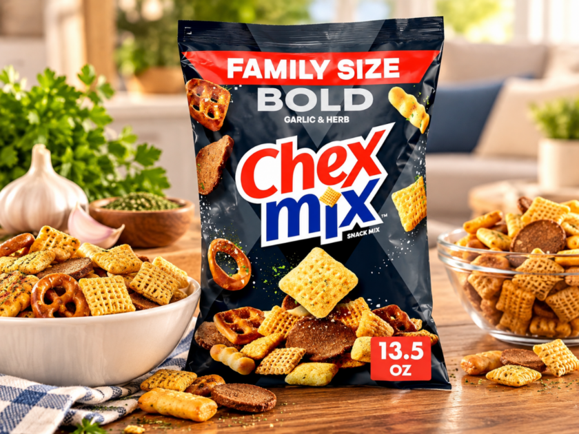 Chex Mix Bold Garlic and Herb Snack Mix 13.5oz Just $2.xx on Amazon