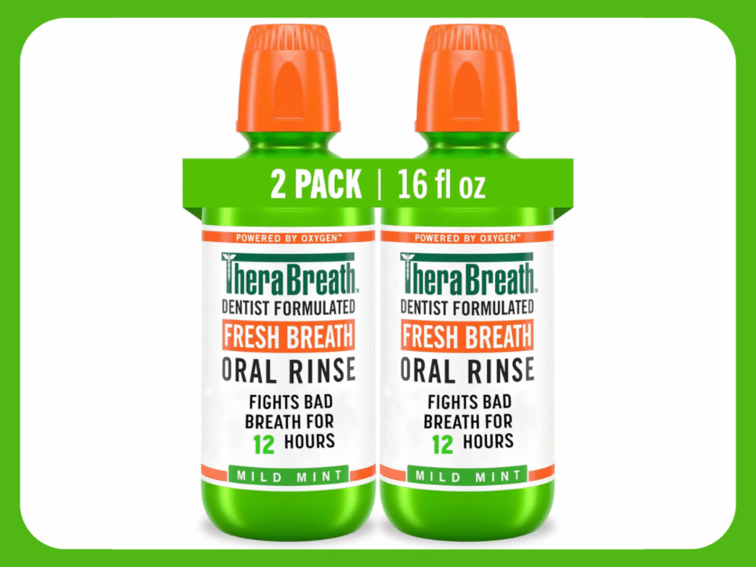 TheraBreath Fresh Breath Mouthwash 2-Pack Only $7.xx on Amazon (Reg. $15)