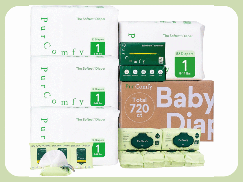 PurComfy Diapers & Wipes Kits Only $49.xx Shipped on Amazon (Reg. $100)