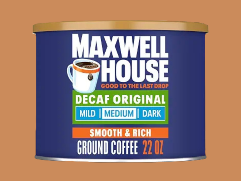 Maxwell House Decaf Ground Coffee Only $3.xx on Amazon! (Reg $15)