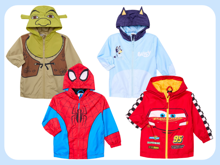 Character Toddler Rain Jacket Only $8.xx At Walmart (Reg $19)