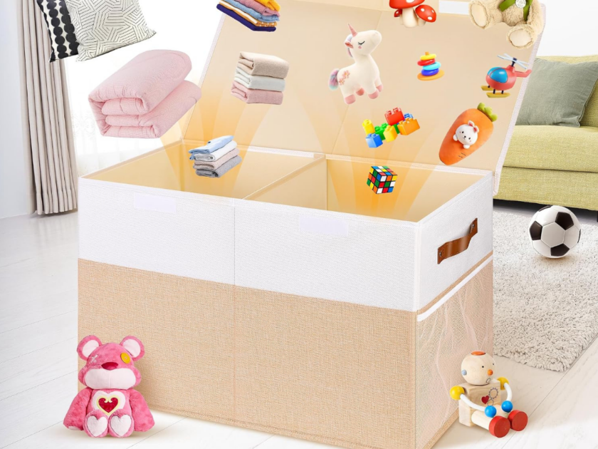 Large Collapsible Toy Storage Box $14.xx On Amazon (Reg $29)