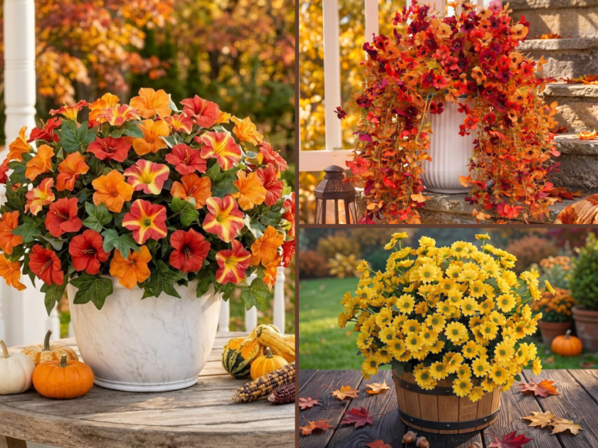Artificial UV-Resistant Autumn Flowers from $12 on Amazon – (Reg $26+)!