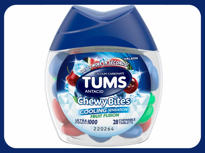 TUMS Chewy Bites Antacid Tablets Only $3.xx on Amazon (Reg. $6)