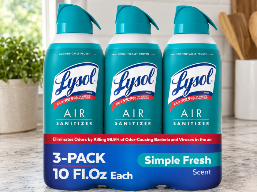 Lysol Air Sanitizer 3 Pack From $14.xx (Reg. $22)