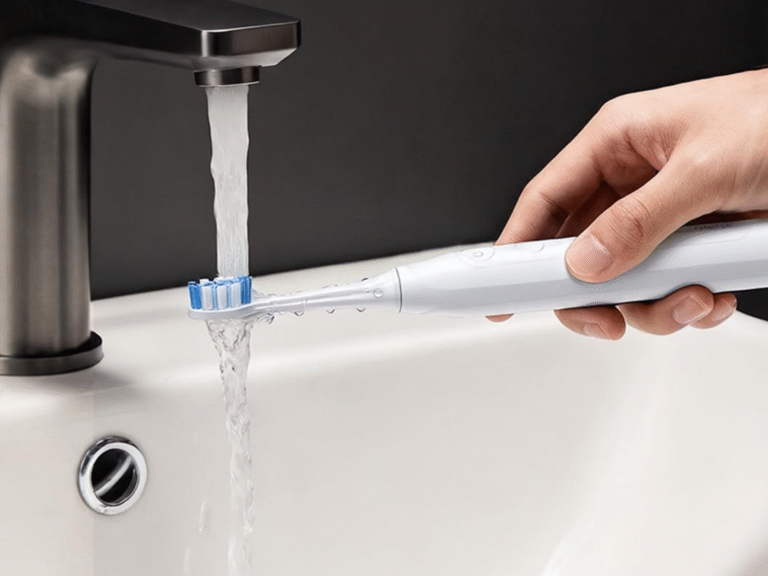 Rechargeable Ultrasonic Electric Toothbrush w/ 8 Brush Heads Only $8.xx on Amazon (Reg $28)
