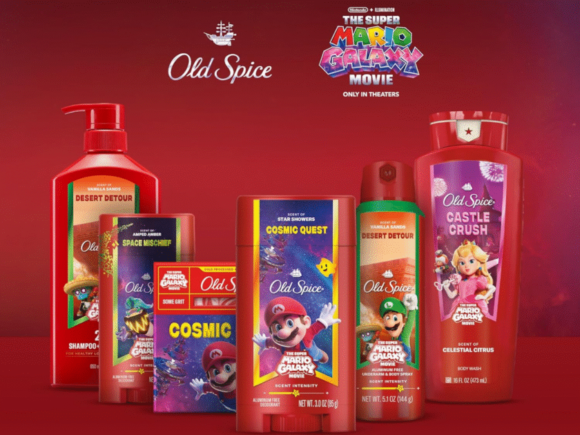Buy 2, Get 1 FREE Old Spice x The Super Mario Galaxy Movie on Amazon