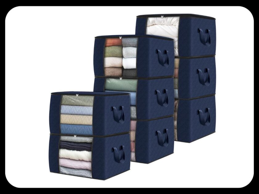 Today Only! Fab Totes Storage Bags 8-Pack Only $16.xx on Amazon (Reg $30)