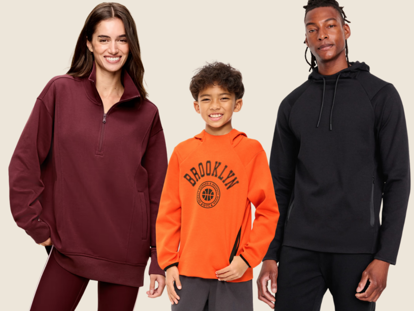 50% Off Fleece For The Whole Family At Old Navy