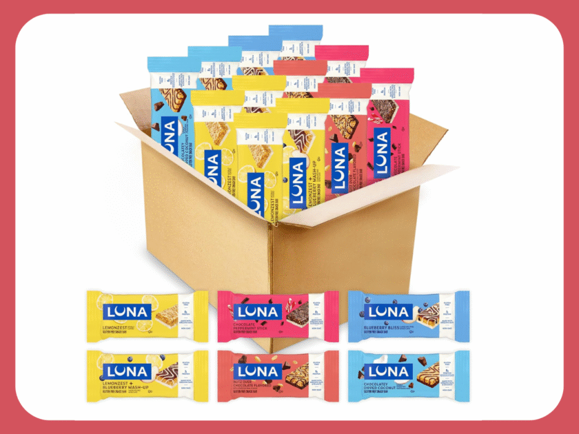 LUNA Bar Variety 12 Pack Only $10.xx on Amazon (Reg $19)
