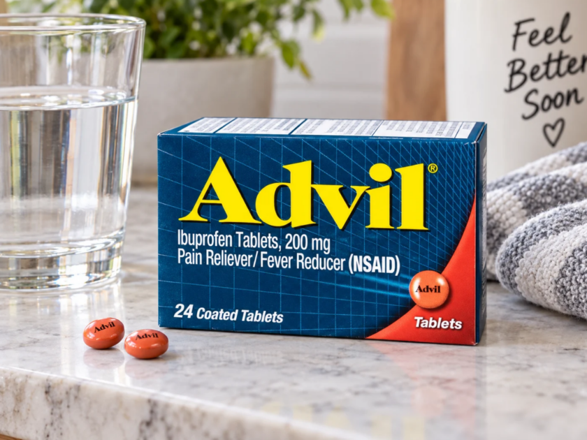 Advil Pain Reliever & Fever Reducer 24-Count UNDER $1 on Amazon