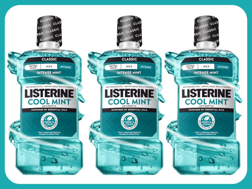 Listerine Cool Mint Mouthwash Just $4.xx on Amazon (Reg. $11)