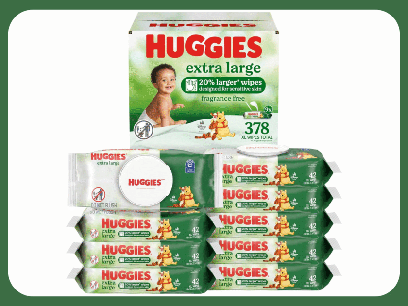 Huggies Extra Large Baby Wipes 378-Count as low as $13.xx on Amazon (Reg. $17.19)