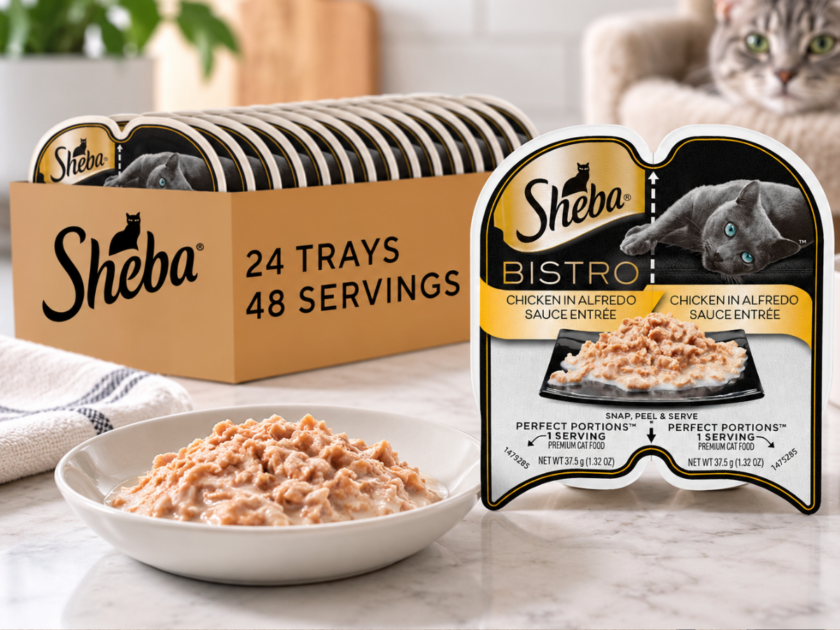 Sheba Perfect Portions Bistro Wet Cat Food 24 Count Only $17.xx on Amazon (Reg. $31)