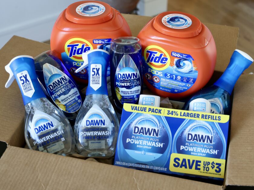Cleaning Essentials at Seriously Good Prices.. Tide, Cascade, Dawn, & MORE!