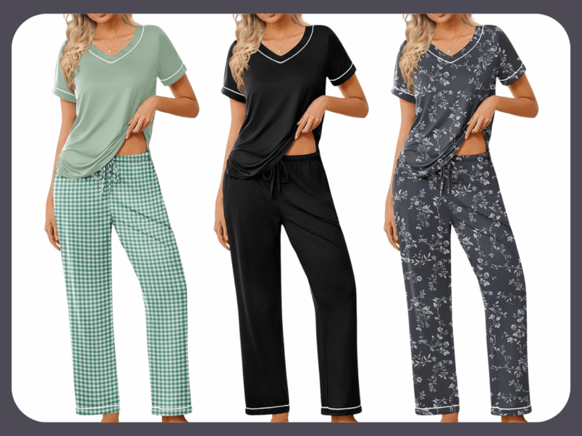 TWO Sets Women’s 2-pc Pajamas Only $11.xx on Amazon (Reg. $51+)