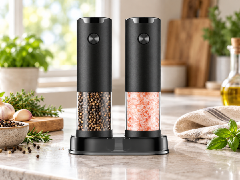 Salt & Pepper Electric Grinder Set Only $9.xx on Amazon (Reg. $29) – Awesome Reviews!