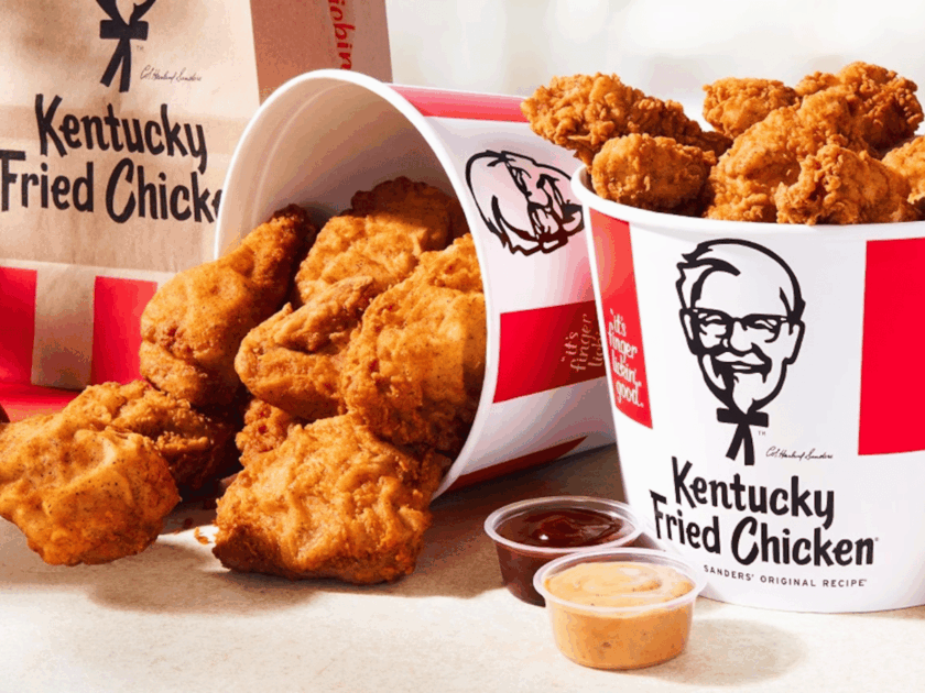 KFC 24-Piece Chicken Nuggets with 4 Sauces for $10