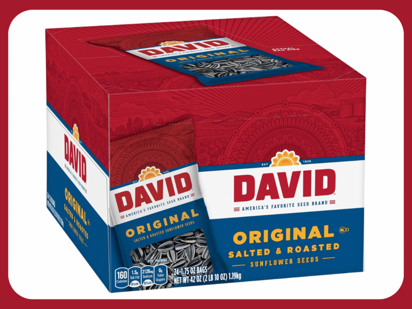 PRICE DROP! DAVID Sunflower Seeds 24-Pack Just $6.xx On Amazon (Reg. $10)