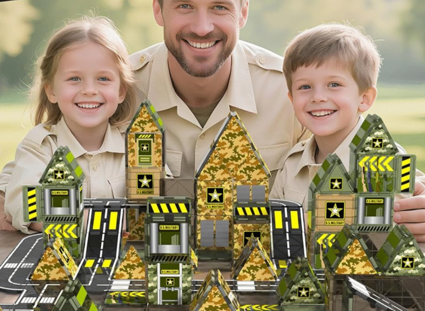 Magnetic Tiles Army Set Only $10.xx on Amazon (Reg. $35)